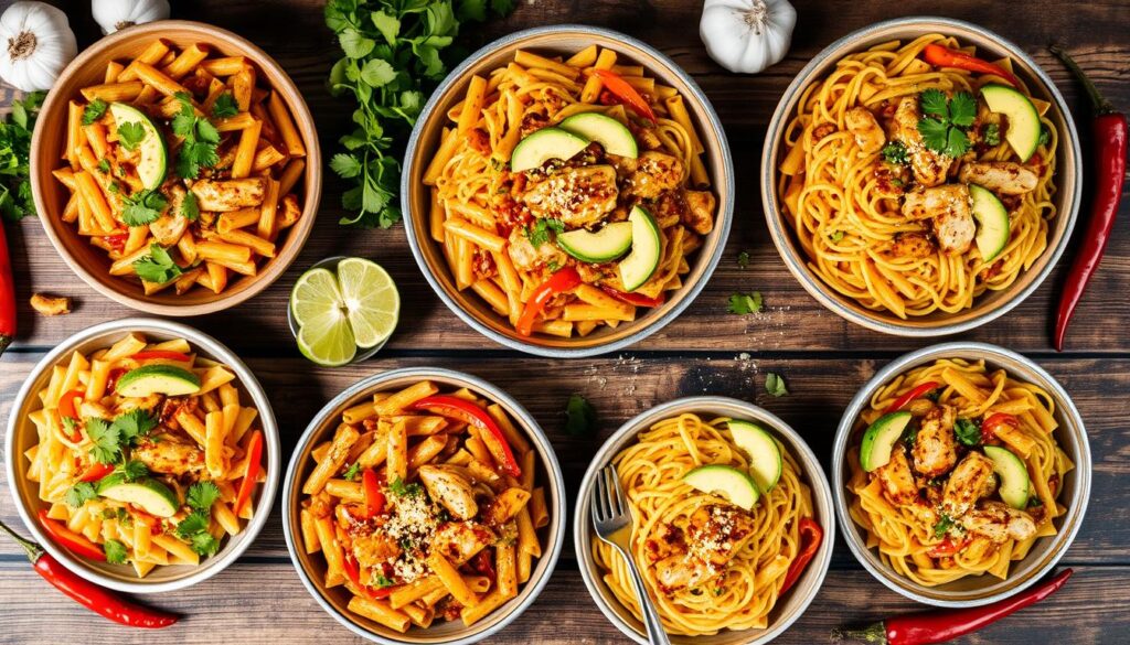 chipotle pasta variations