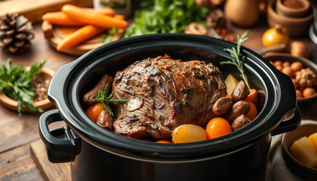 slow cooker venison