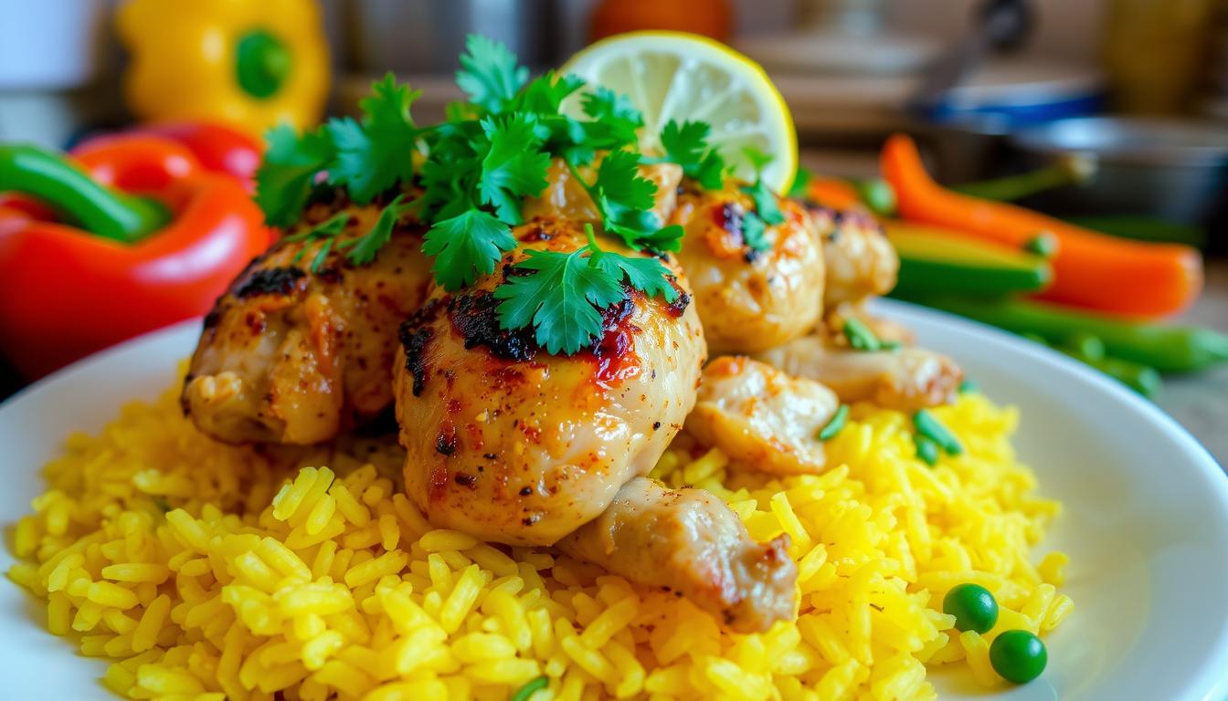 Easy Chicken And Yellow Rice Recipe
